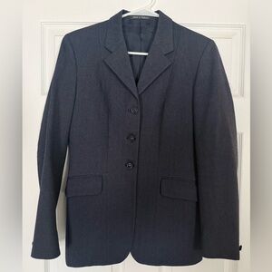 Navy Pytchley show coat